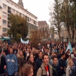 Manifestation tudiant le 20 novembre 2003 photo n21 